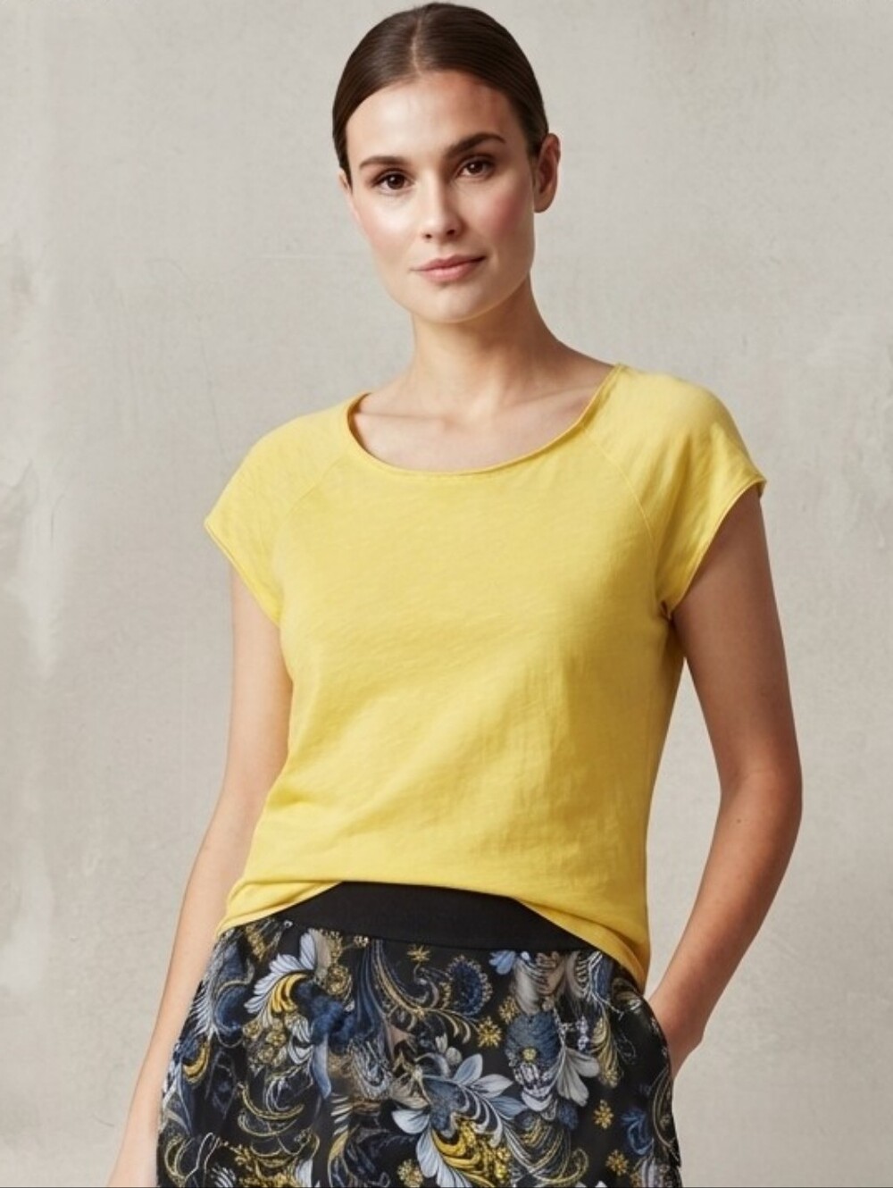 LOFT Women's Yellow Top